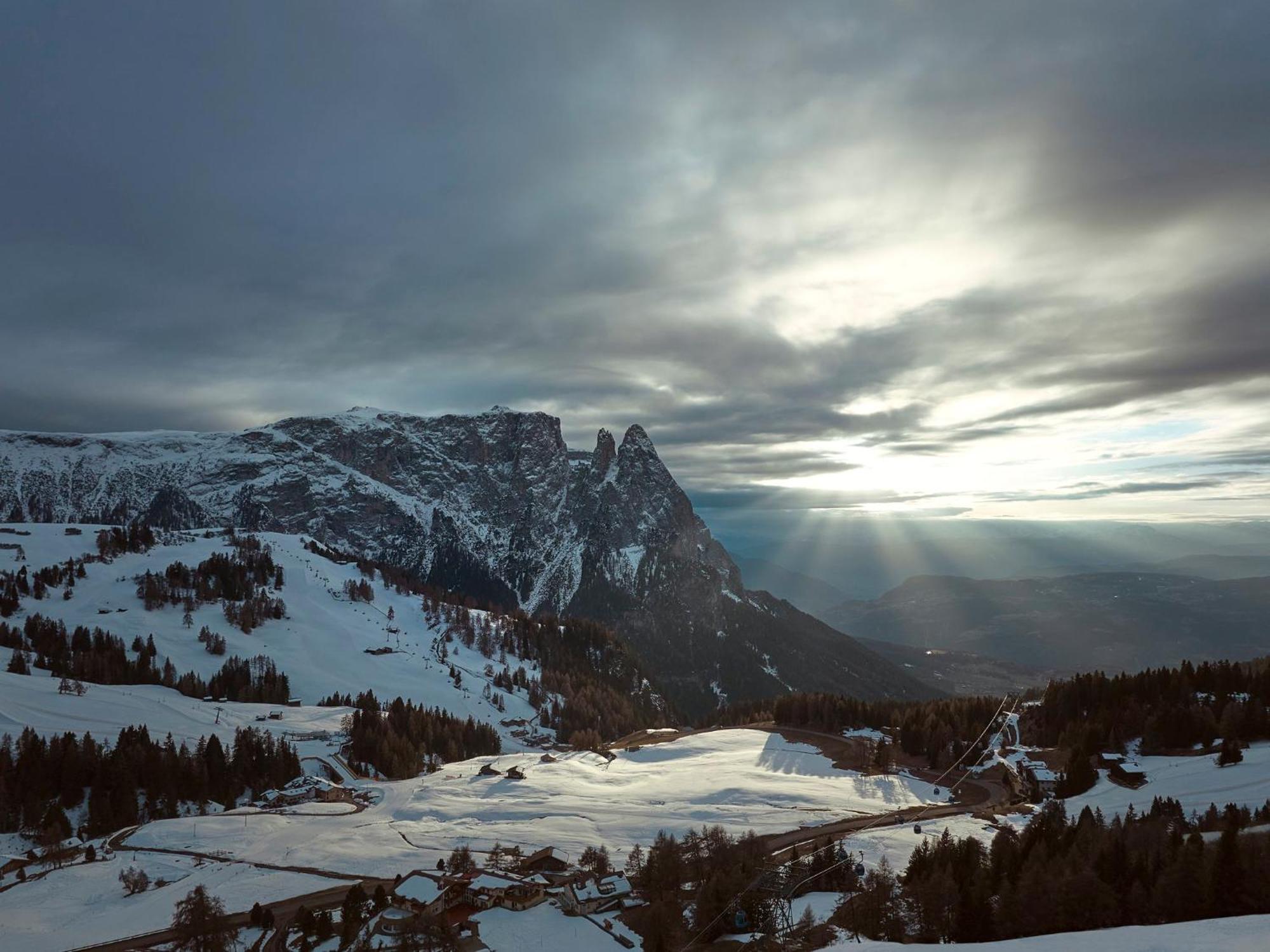 Como Alpina Dolomites Alpe Di Siusi Extérieur photo